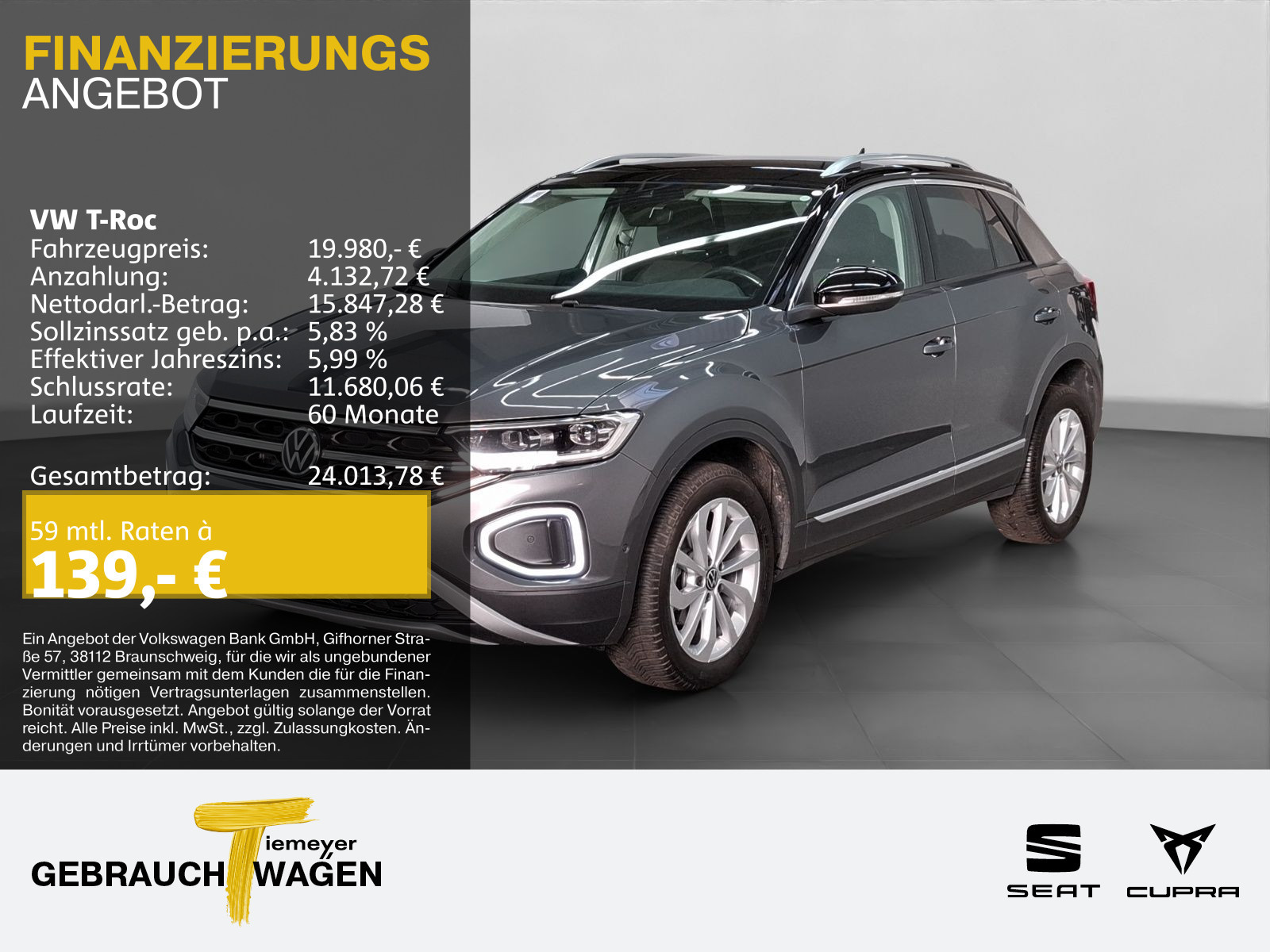 Volkswagen T-Roc 1.0 TSI