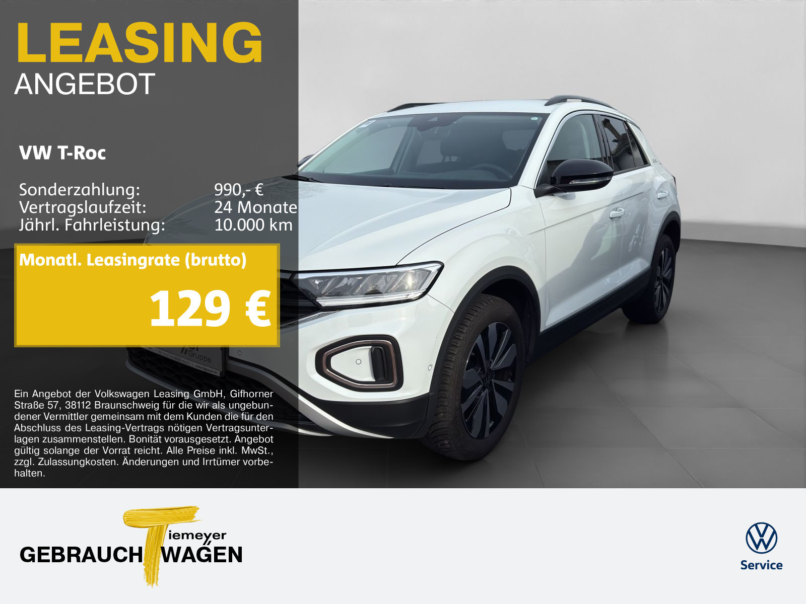 Volkswagen T-Roc 1.0 TSI