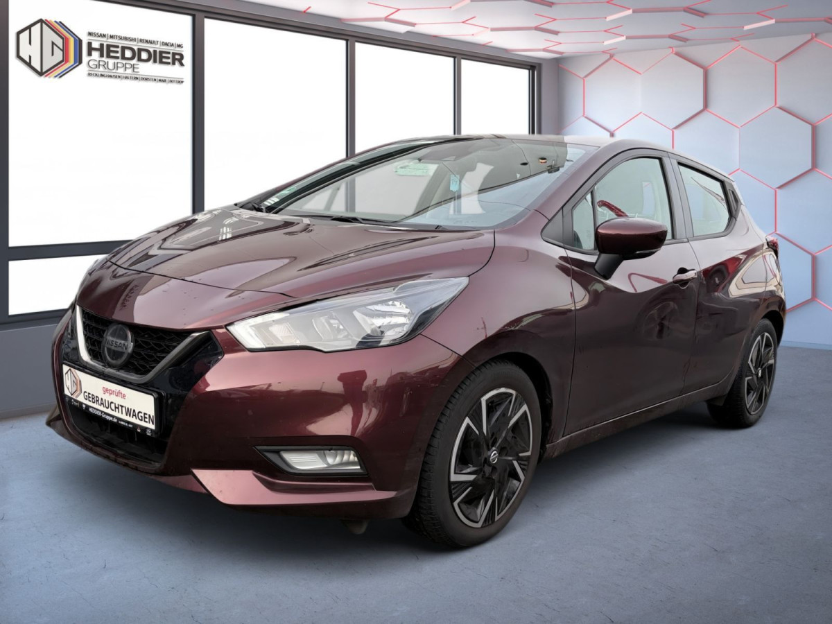 Ansicht 1 - Gebrauchtwagen Fahrzeug, Modell Micra der Marke Nissan von Verkäufer Automobile J. Heddier GmbH