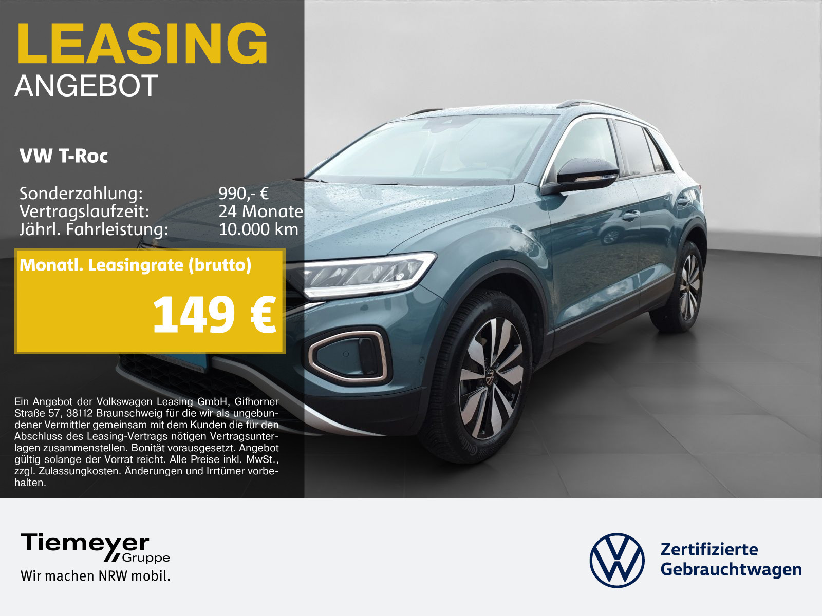 Volkswagen T-Roc 1.0 TSI