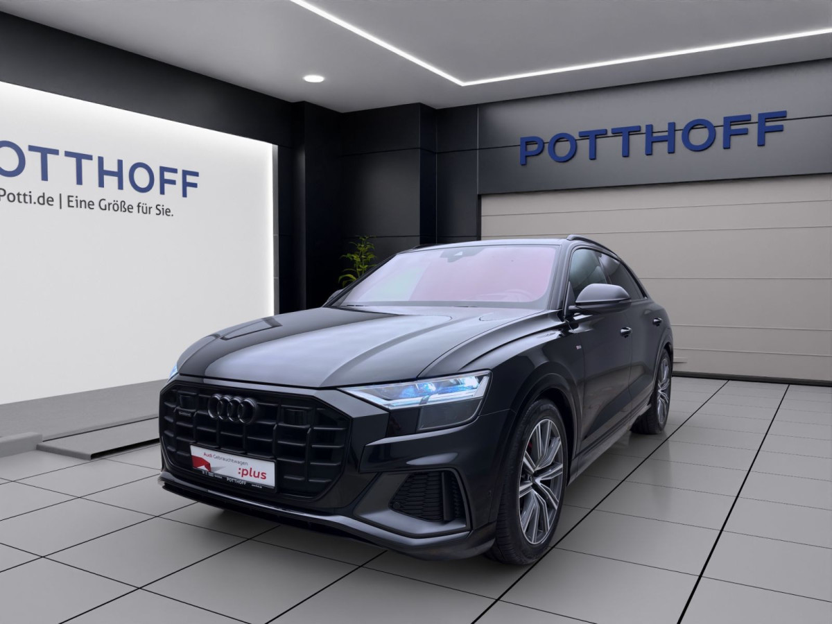 Thumb 0: Audi Q8 50 TDI Q S LINE PANO AHK B&O HuD KAMERA