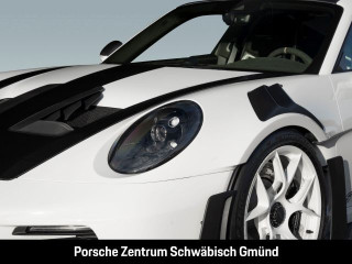 Fahrzeugbild eines Porsche 992 in weiß.