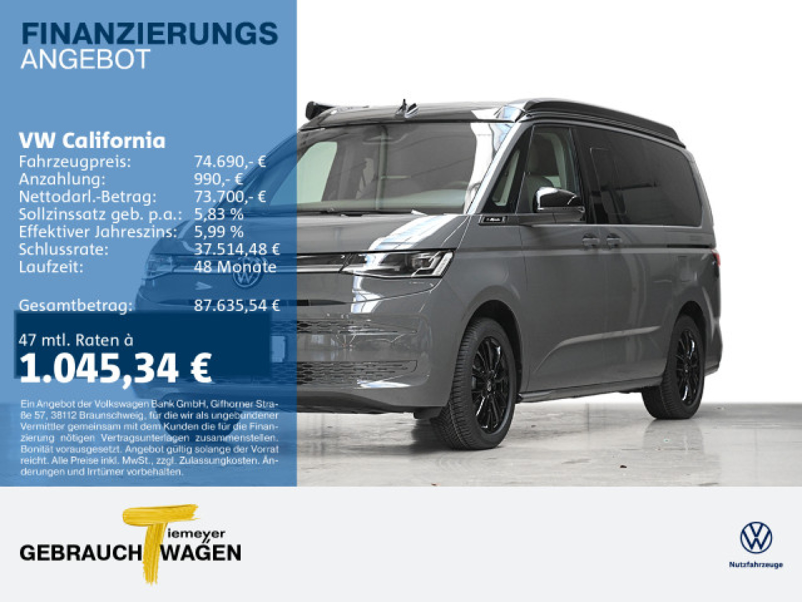 Volkswagen T7 California 2.0