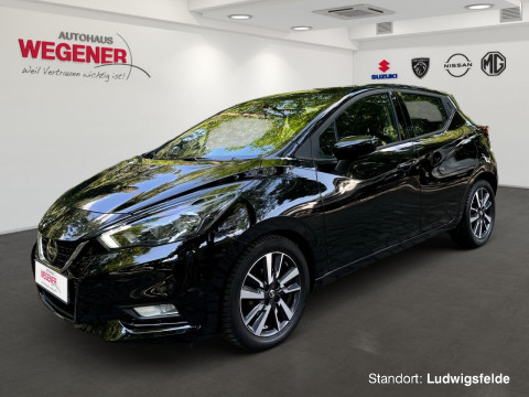 Automodell: Micra in der Farbe schwarz