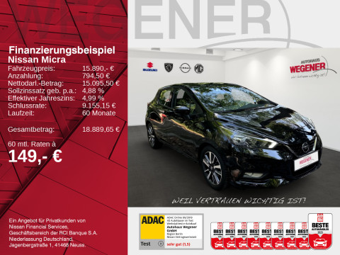 Ansicht 2 - Gebrauchtwagen Fahrzeug, Modell Micra der Marke Nissan von Verkäufer Autohaus Wegener GmbH - Filiale Ludwigsfelde