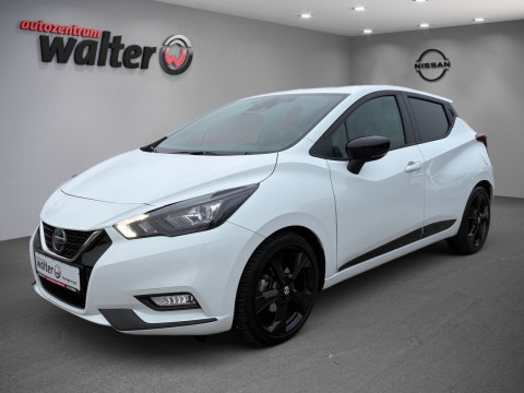 Automodell: Micra in der Farbe weiß