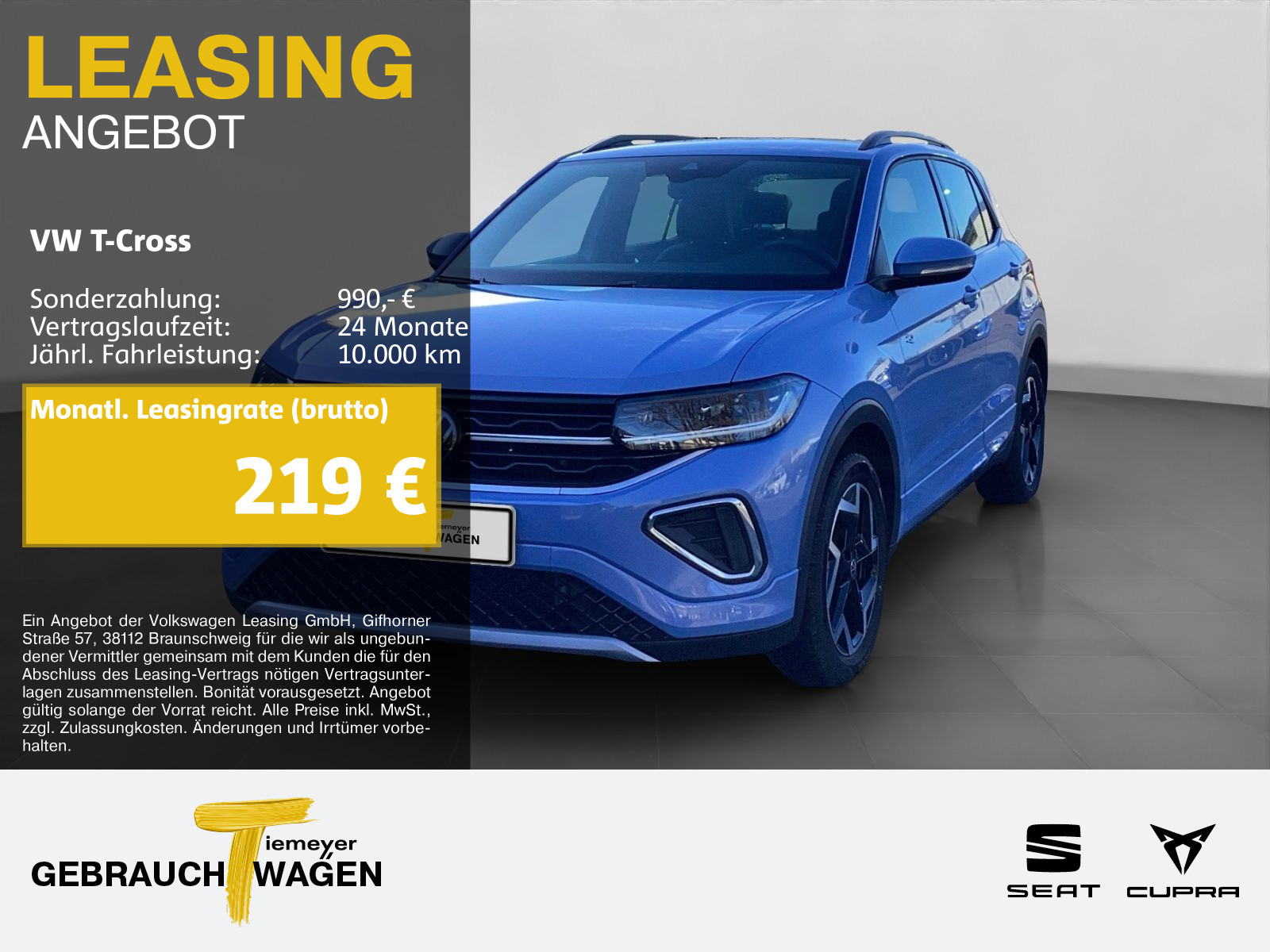 Volkswagen T-Cross 1.0 TSI