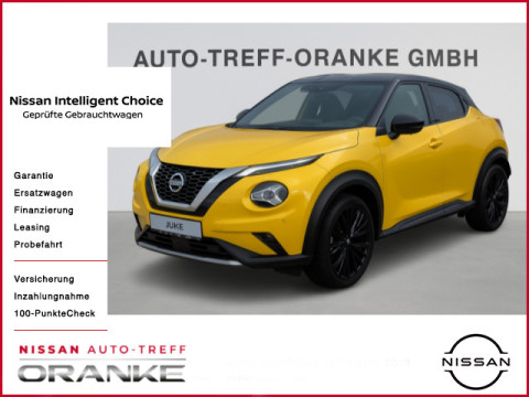 Automodell: Juke in der Farbe gelb