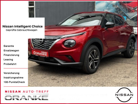 Automodell: Juke in der Farbe rot
