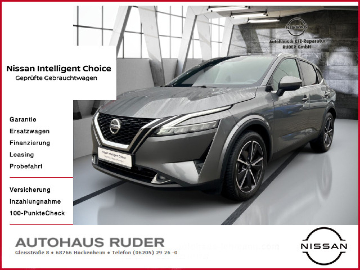 Ansicht 1 - Gebrauchtwagen Fahrzeug, Modell Qashqai der Marke Nissan von Verkäufer Autohaus und Kfz-Reparatur Ruder GmbH