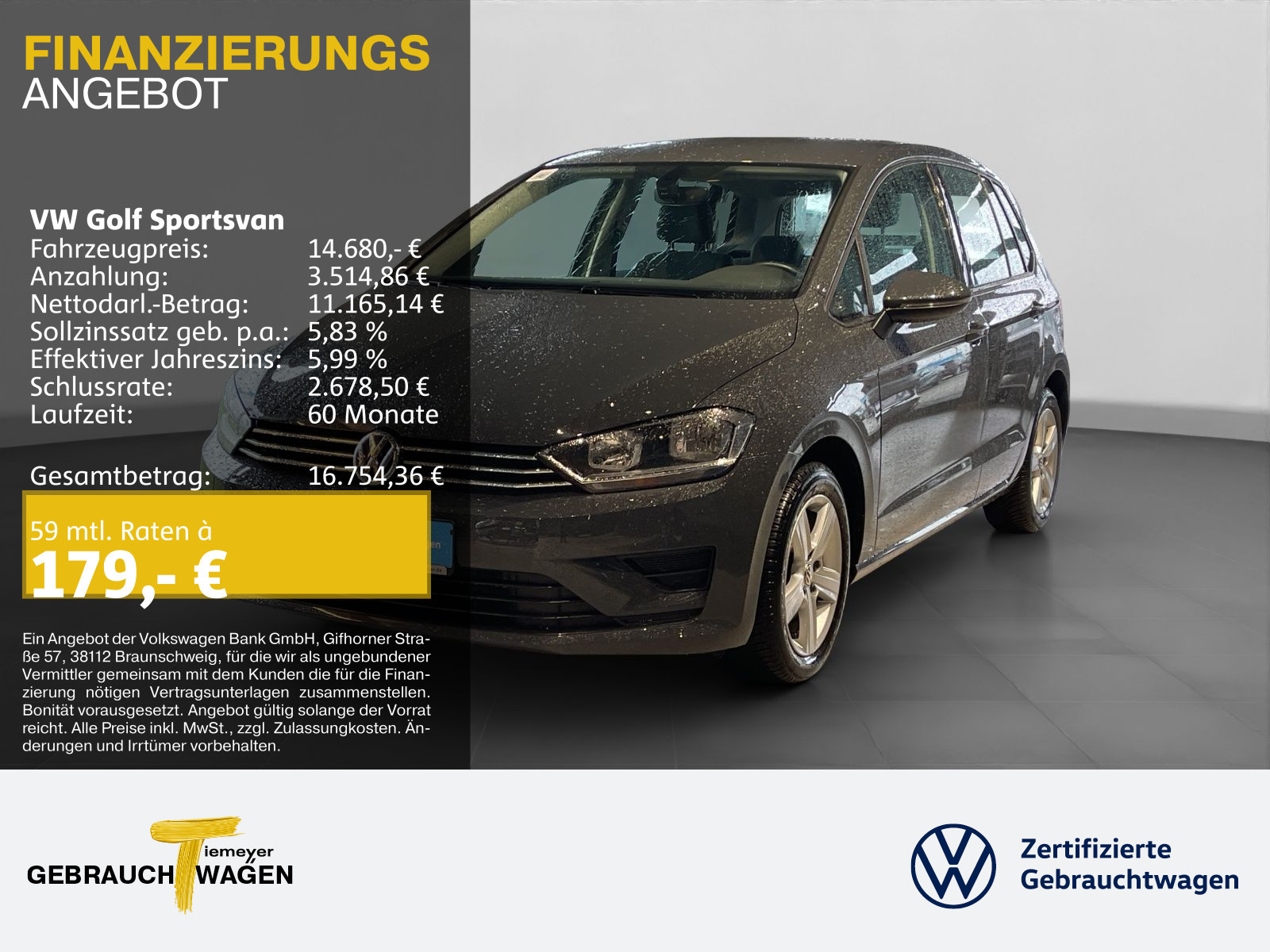 Volkswagen Golf Sportsvan 1.2