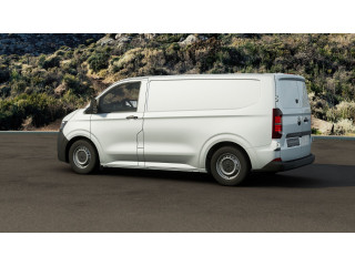 Fahrzeugbild eines Volkswagen Transporter Kasten in weiß.