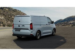 Fahrzeugbild eines Volkswagen Transporter Kasten in weiß.