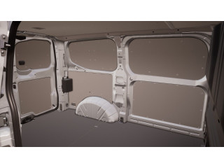 Fahrzeugbild eines Volkswagen Transporter Kasten in weiß.