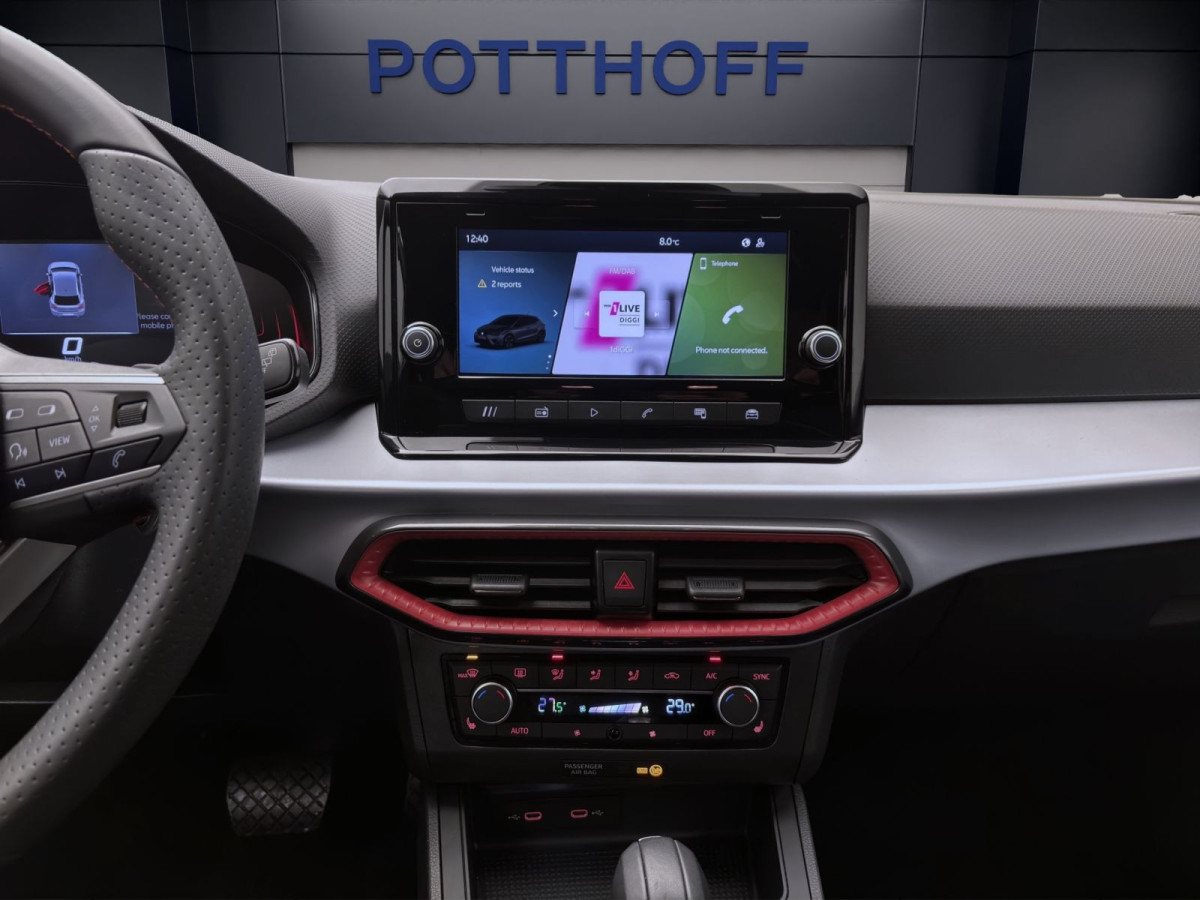 Thumb 13: Seat Ibiza 1.0 TSI DSG FR KAMERA KLIMA PDC SHZG