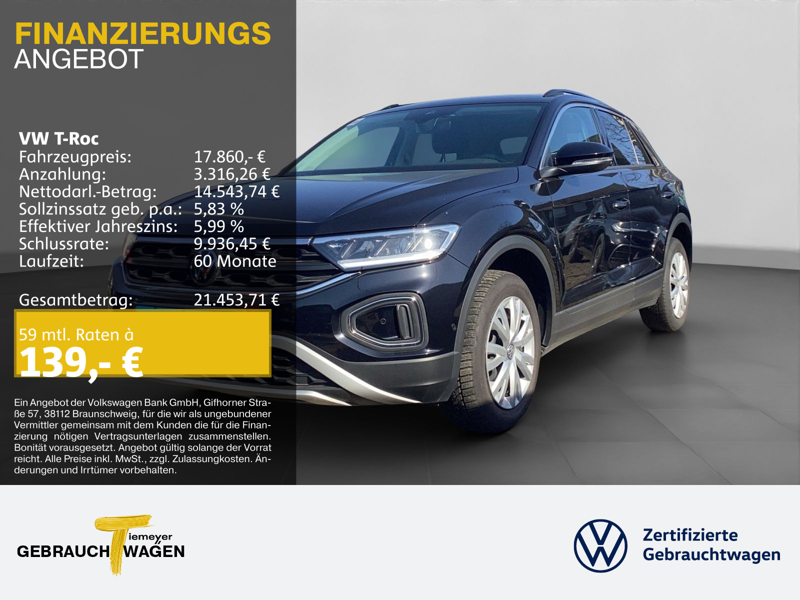 Volkswagen T-Roc 1.0 TSI