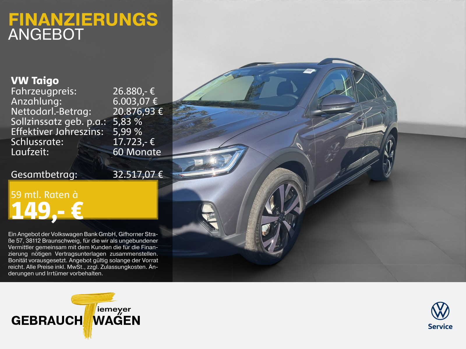 Volkswagen Taigo 1.5 TSI