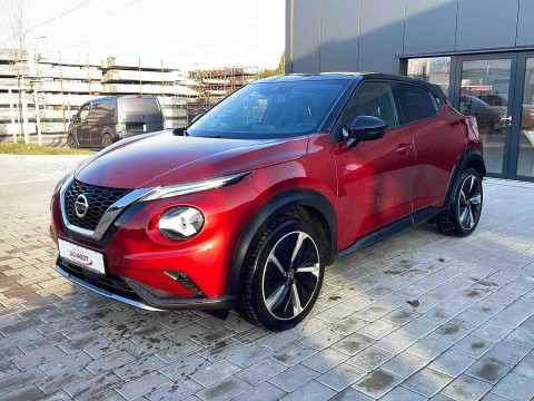 Automodell: Juke in der Farbe rot
