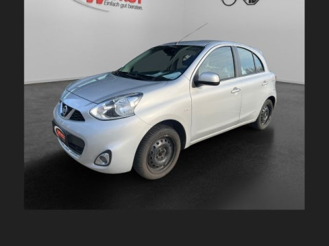 Automodell: Micra in der Farbe silber