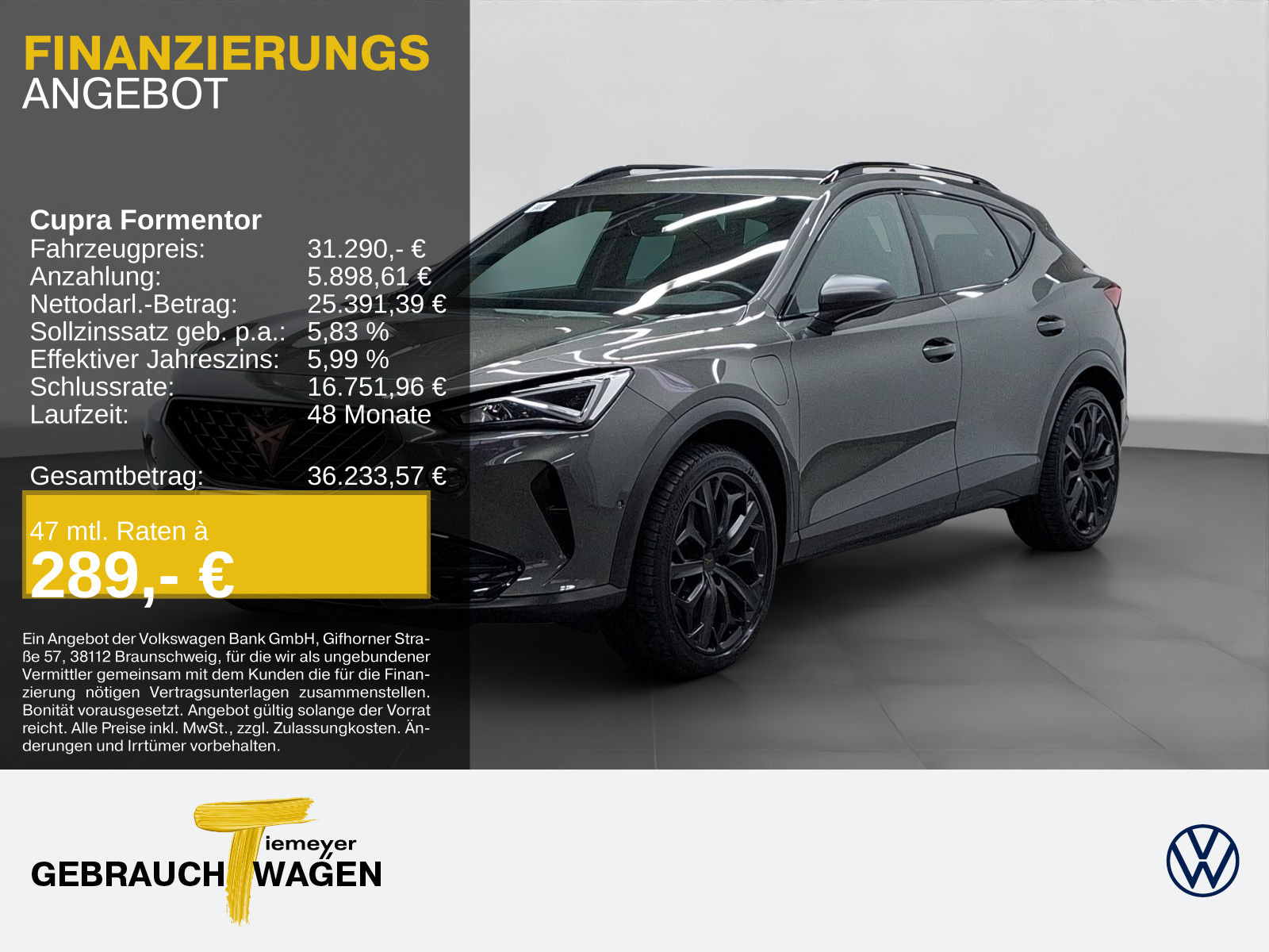 Cupra Formentor 1.4 eHybrid