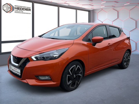 Automodell: Micra in der Farbe orange