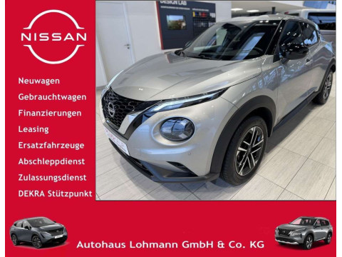 Automodell: Juke in der Farbe silber