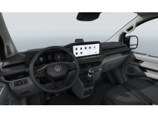 Fahrzeugbild eines Volkswagen Transporter Kasten in weiß.