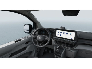 Fahrzeugbild eines Volkswagen Transporter Kasten in weiß.