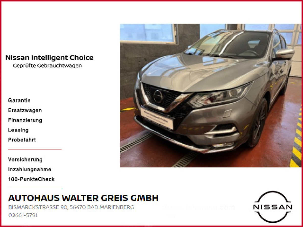 Ansicht 1 - Gebrauchtwagen Fahrzeug, Modell Qashqai der Marke Nissan von Verkäufer Autohaus Walter Greis GmbH