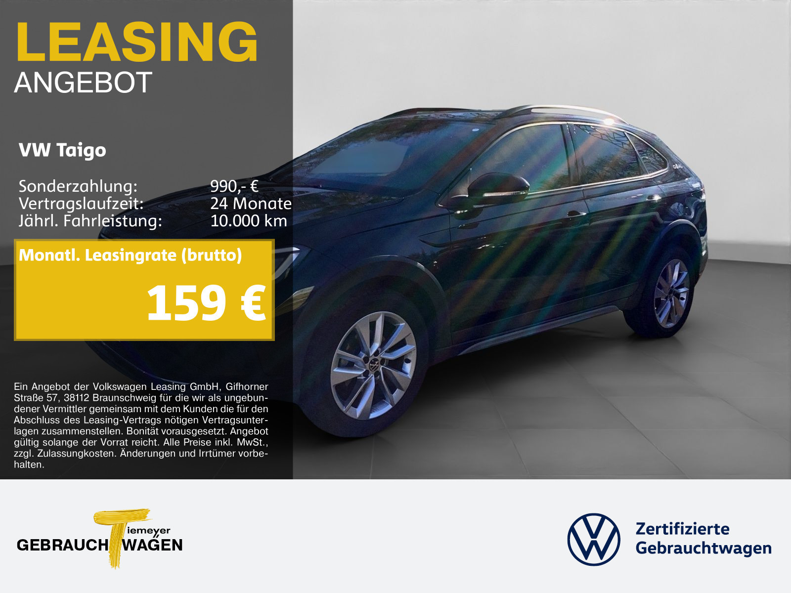 Volkswagen Taigo 1.0 TSI