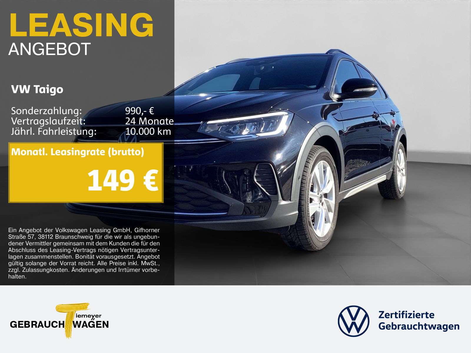 Volkswagen Taigo 1.0 TSI