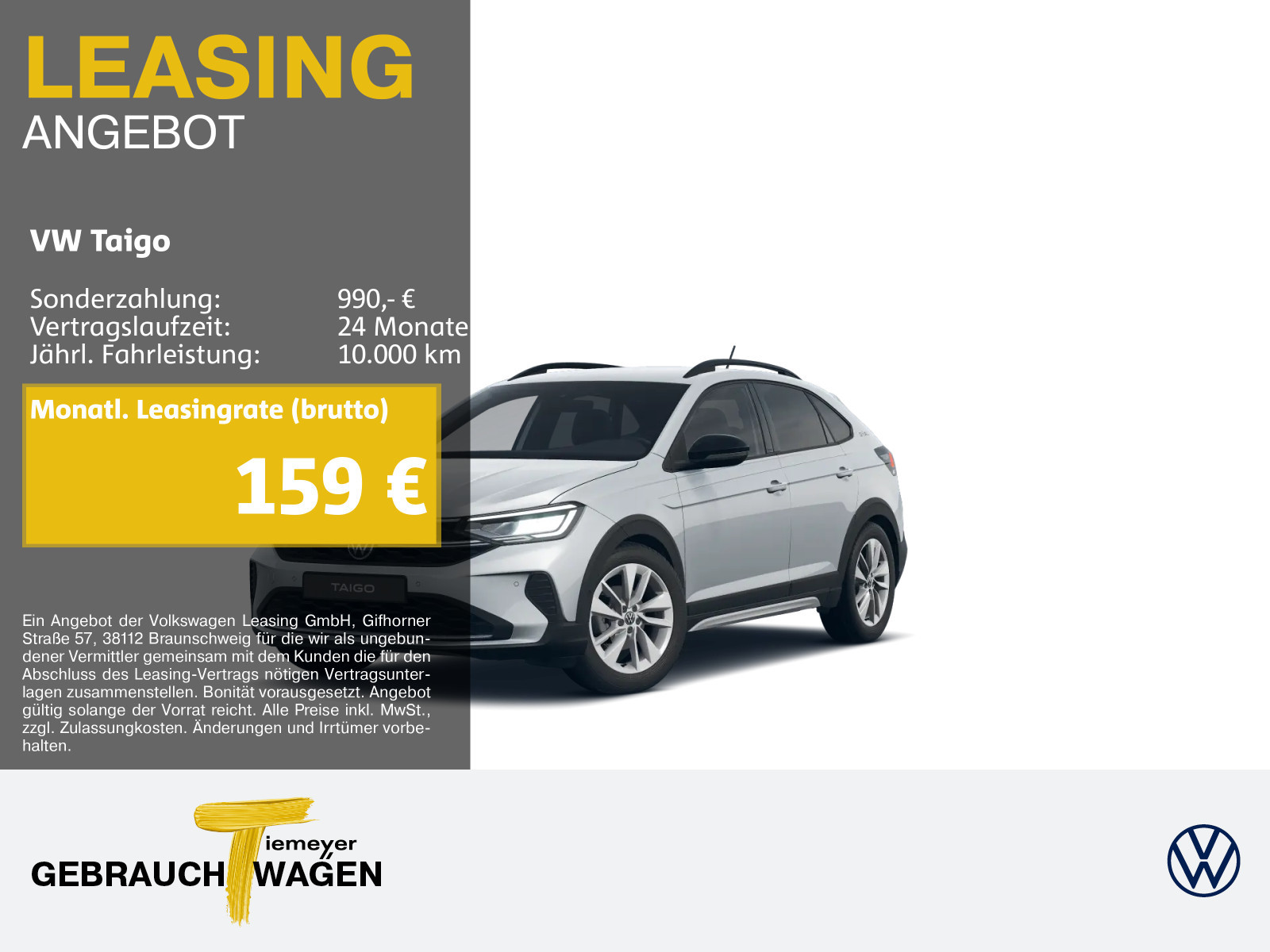 Volkswagen Taigo 1.0 TSI