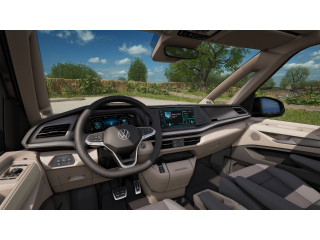 Fahrzeugbild eines Volkswagen T7 Multivan in silber.