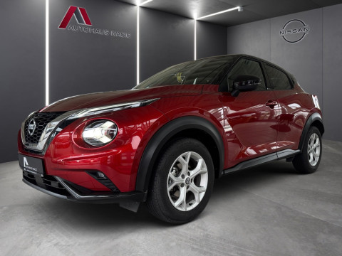 Automodell: Juke in der Farbe rot