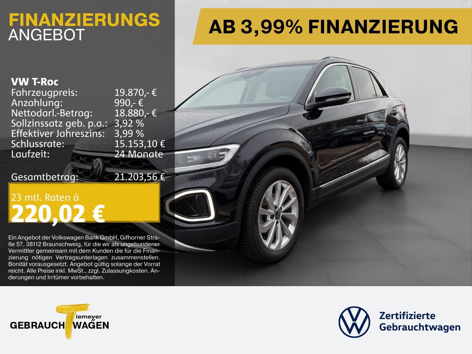 Volkswagen T-Roc 1.0 TSI