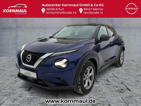 Automodell: Juke in der Farbe blau
