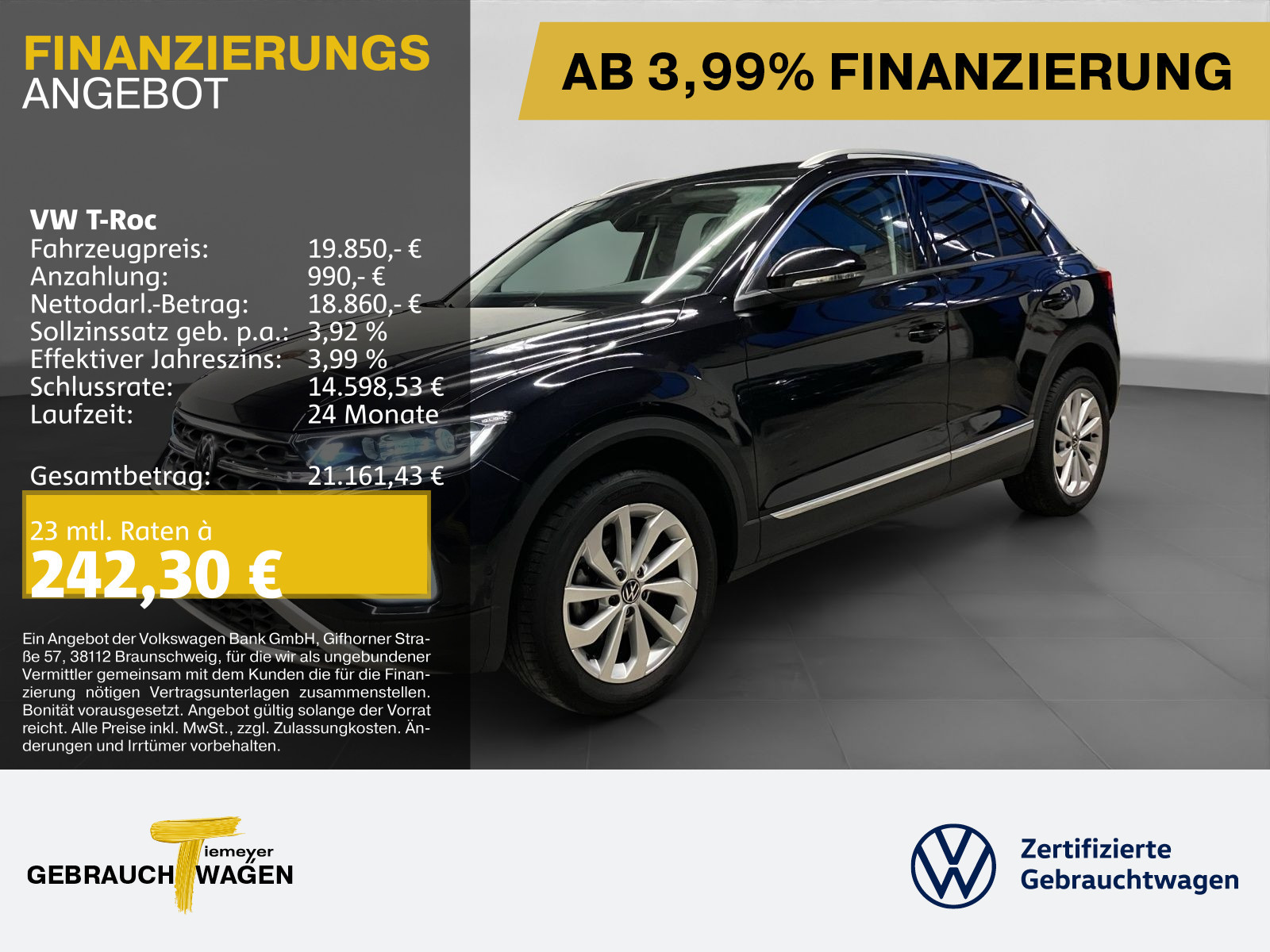 Volkswagen T-Roc 1.0 TSI