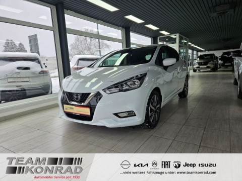 Automodell: Micra in der Farbe weiß