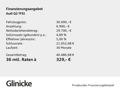 Audi Q2 - Q2 35 TFSI AHK+KAMERA+GRA+CARPLAY+PDC