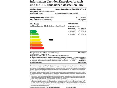 Ansicht 31 - Gebrauchtwagen Fahrzeug, Modell Qashqai der Marke Nissan von Verkäufer K&S Oder/Spree Autohandels.mbH
