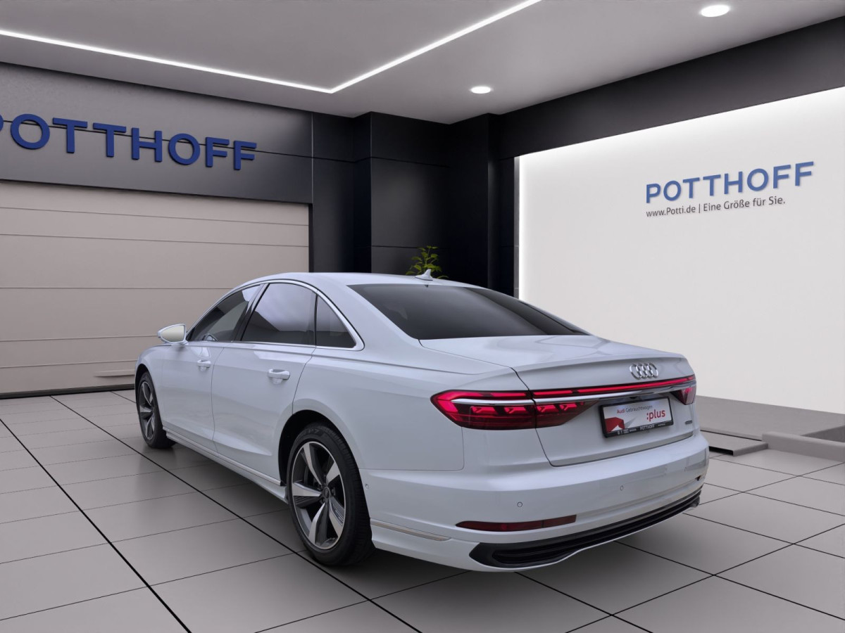 Thumb 1: Audi A8 50 TDI Q PANO STDHZG AHK NAVI+ HD-MATRIX