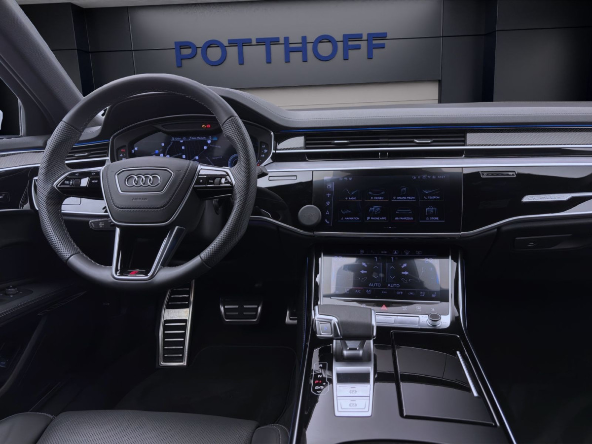 Thumb 12: Audi A8 50 TDI Q PANO STDHZG AHK NAVI+ HD-MATRIX