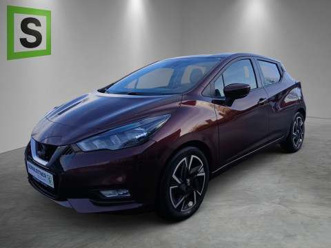 Automodell: Micra in der Farbe rot