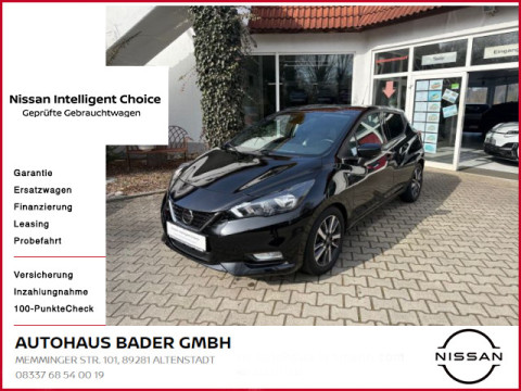 Automodell: Micra in der Farbe schwarz