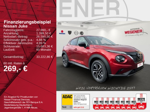 Ansicht 2 - Gebrauchtwagen Fahrzeug, Modell Juke der Marke Nissan von Verkäufer Autohaus Wegener GmbH - Filiale Ludwigsfelde