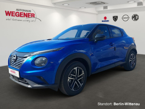 Automodell: Juke in der Farbe blau