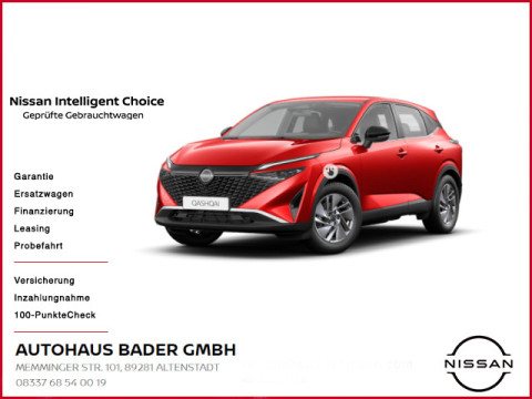 Automodell: Qashqai in der Farbe rot