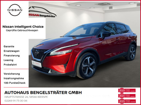 Automodell: Qashqai in der Farbe rot