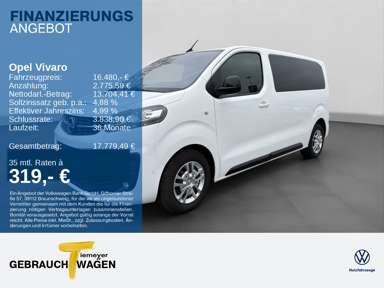 Opel Vivaro Kasten 2.0