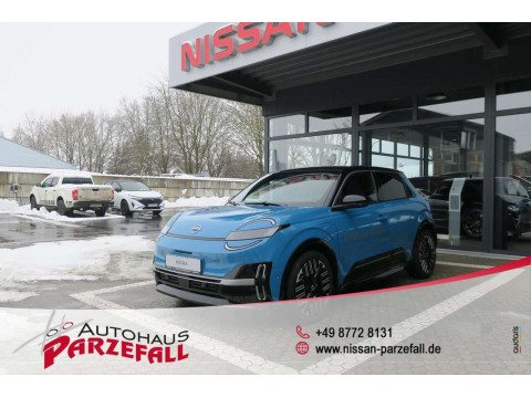 Automodell: Micra in der Farbe blau